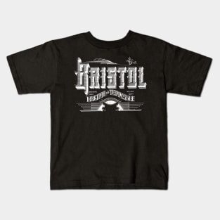 Vintage Bristol, VA and TN Kids T-Shirt